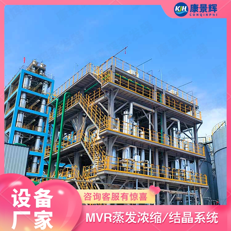 含乙酸钠及氯化钠高盐废水的MVR处理系统