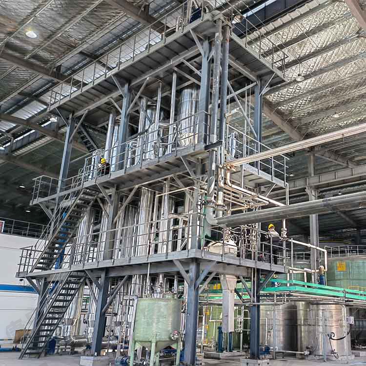 垃圾焚烧飞灰处置行业垃圾炉洗烟废水多效蒸发结晶系统