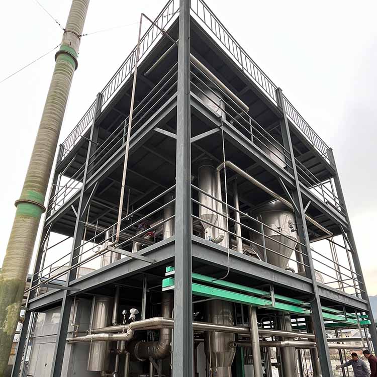 处理量4t/h植物黄姜水解液MVR蒸发浓缩系统