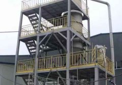 氯化钠、硫酸钠蒸发结晶设备安装完成