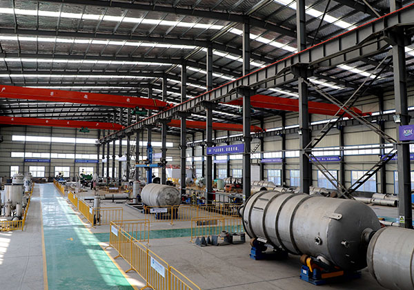 蒸发器生产现场 蒸发器生产现场