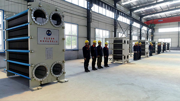 板式蒸发器组成之板式换热器 板式蒸发器组成之板式换热器