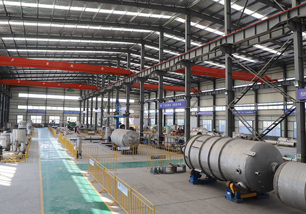 MVR蒸发器生产车间 MVR蒸发器生产车间