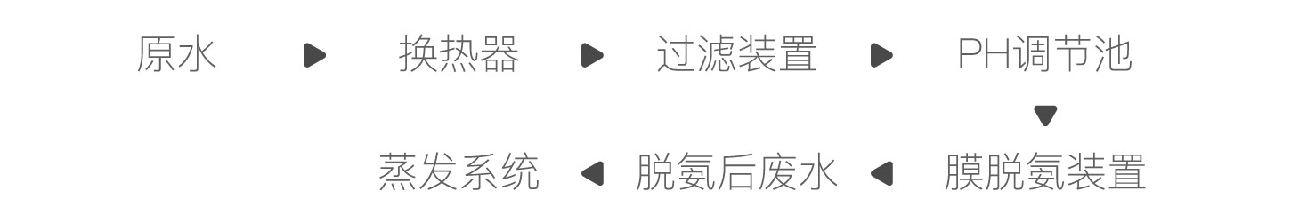 膜脱氨简单流程