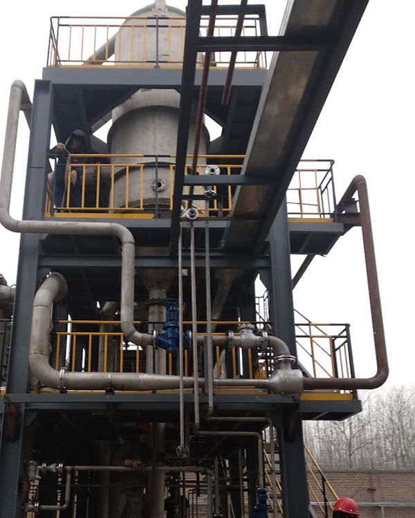 氯化钠废水处理三效TVR蒸发器 氯化钠废水处理三效TVR蒸发器