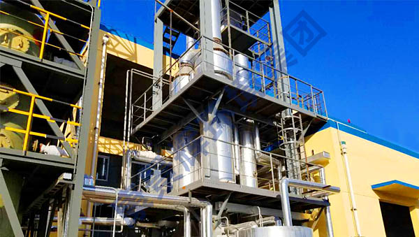 降膜蒸发器生产过程 降膜蒸发器生产过程