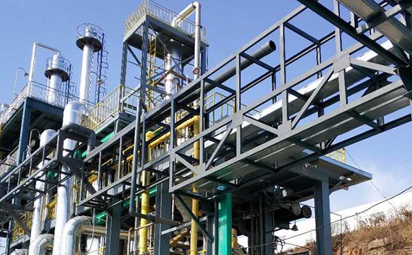 管式降膜蒸发器案例 管式降膜蒸发器案例