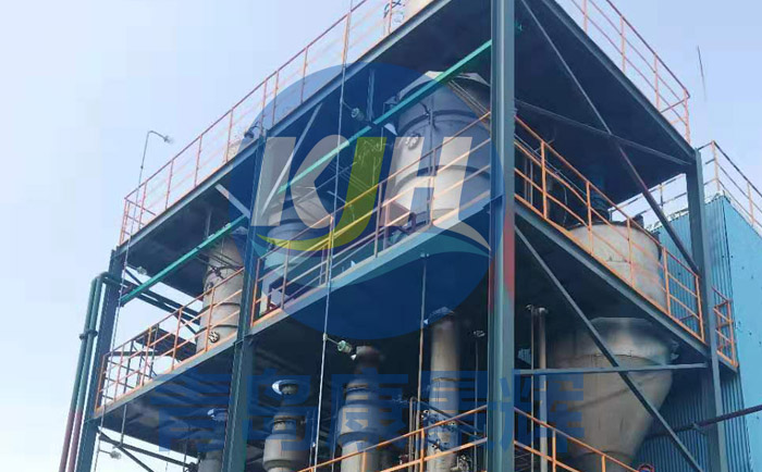 6T/H氯化铵三效废水蒸发器案例