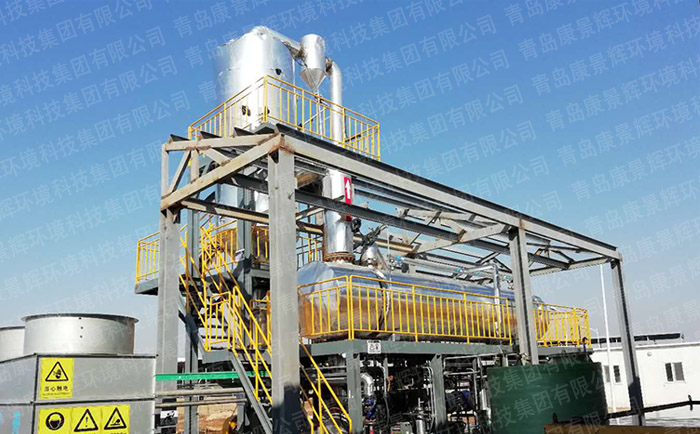 MVR蒸发器处理钻井石油废水